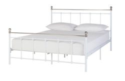 Collection Eversholt Small Double Bed Frame - White.
